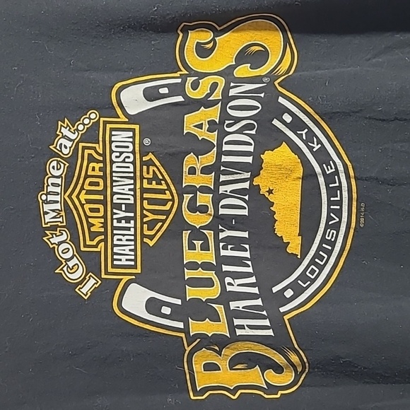 Harley-Davidson Louisville Kentucky Bluegrass Double Sided Graphic Tee Mens 2XL - Picture 13 of 17